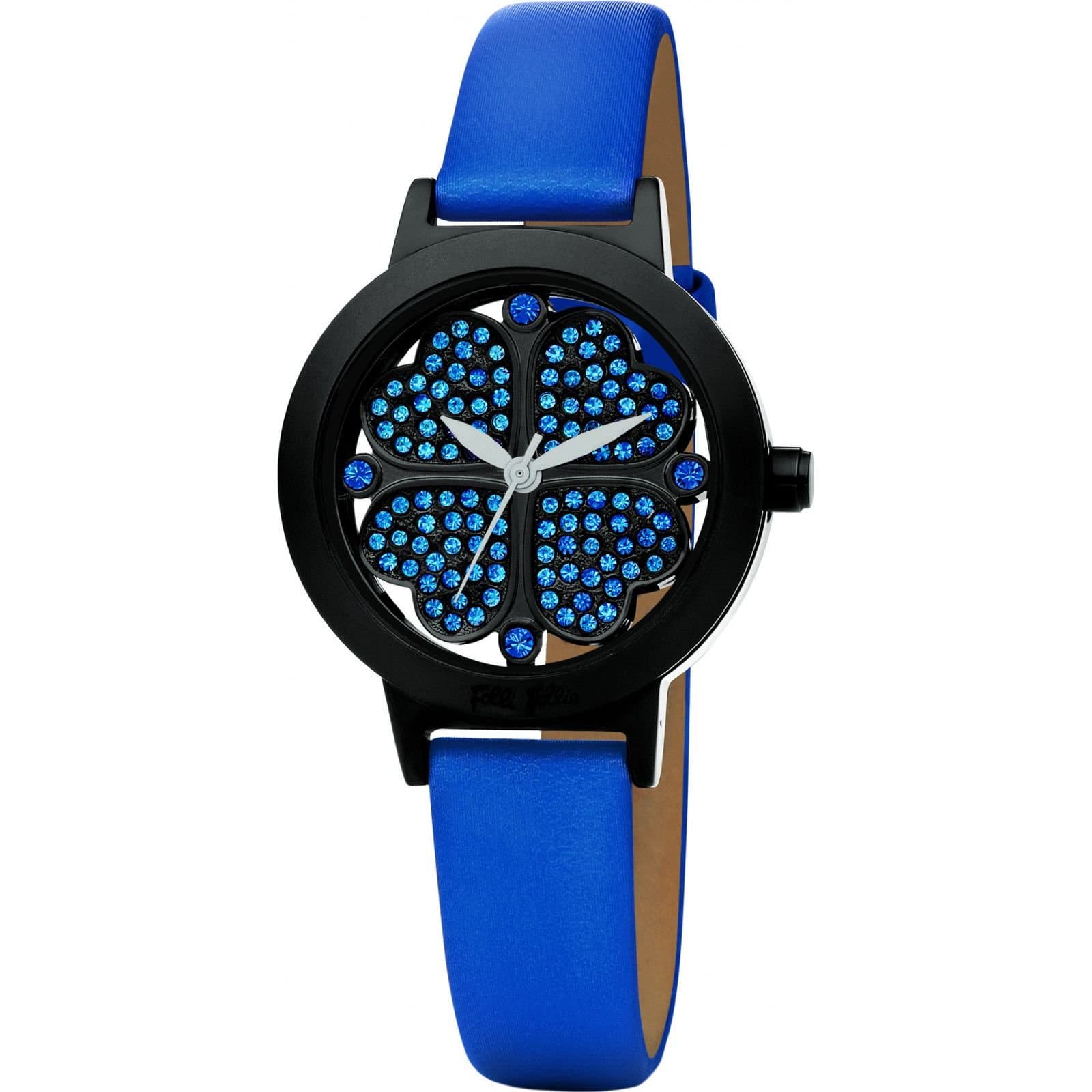 Folli Follie Folli Follie Women's WF2Y005SSU 30mm Quartz Watch in Blue