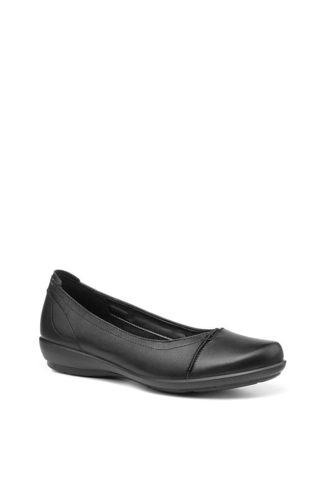 Hotter Hotter Women's Wide Fit 'Robyn II' Ballet Pumps in Black - 2