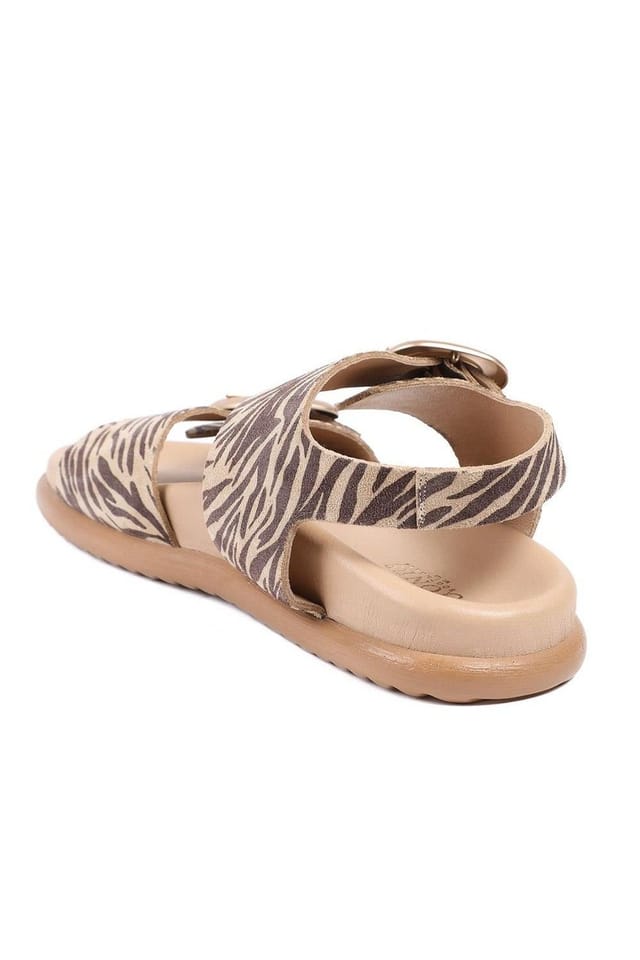 Jones Bootmaker Jones Bootmaker Women's Juneau Buckled Sandals - 3
