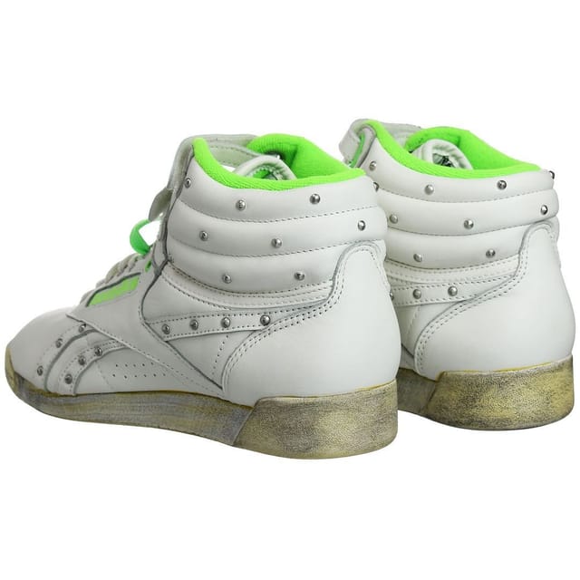 Reebok Reebok Women's Freestyle Hi Vintage White Trainers - 3