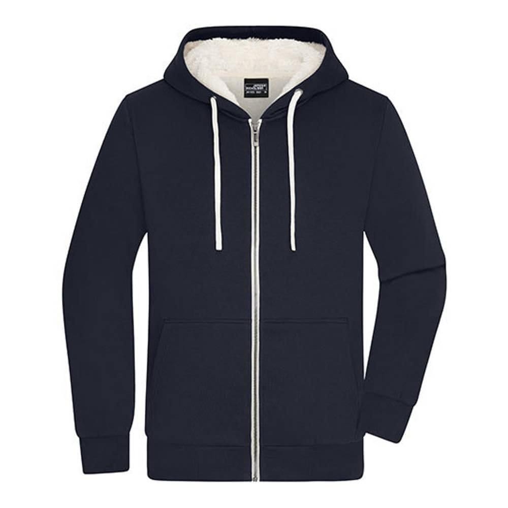 James and Nicholson James and Nicholson Men's Doubleface Jacket in Navy - 1