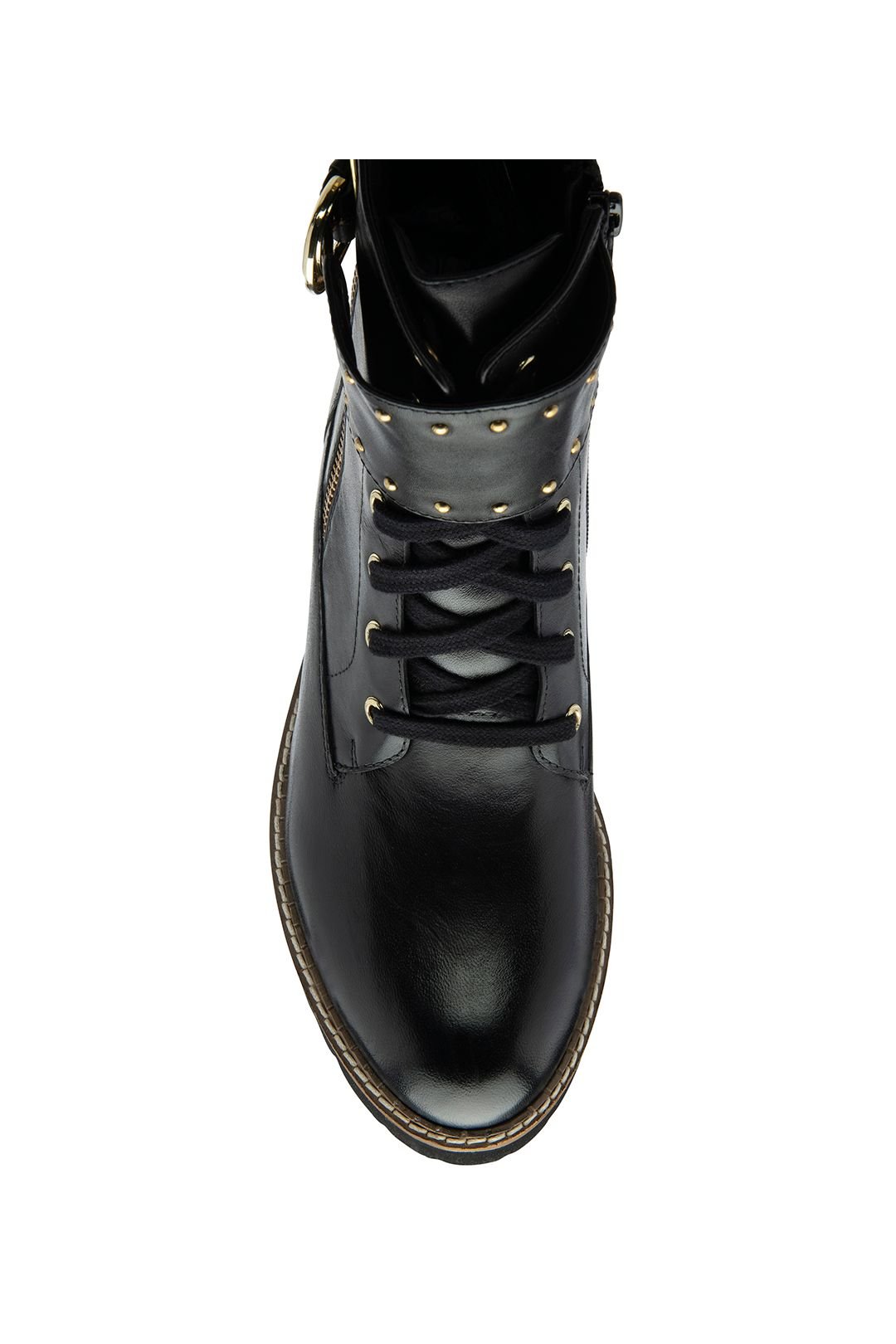 Lotus Lotus Women's 'Foster' Leather Ankle Boots in Black - 4