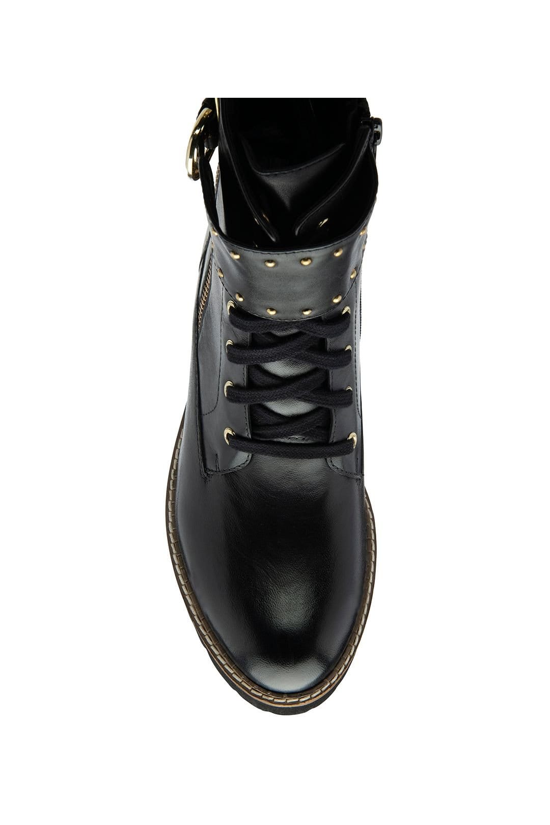 Lotus Lotus Women's 'Foster' Leather Ankle Boots in Black - 4