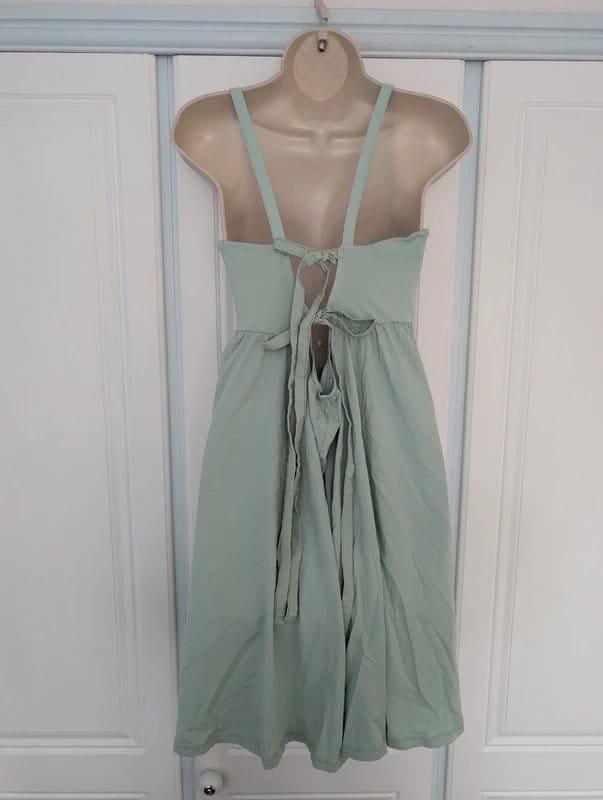 ASOS Mint Chiffon Mini Sundress