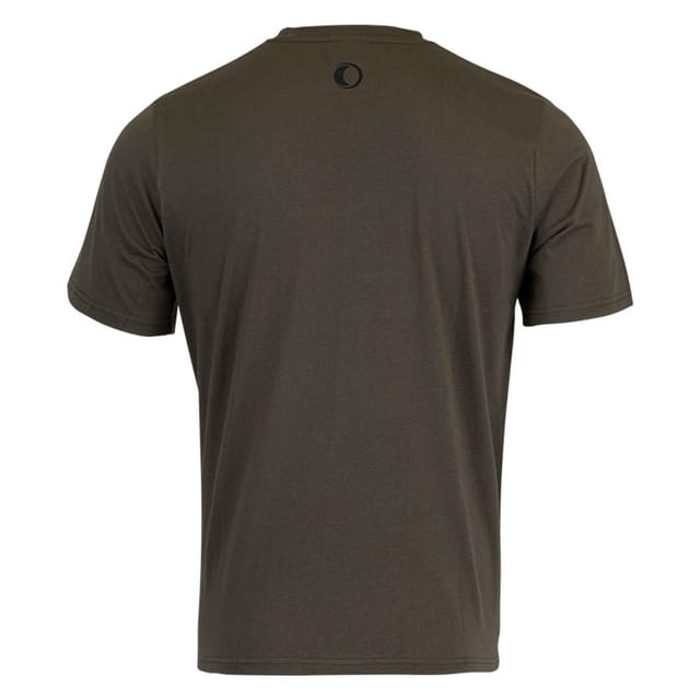 Speero Speero Men's Cotton T-Shirt in Dark Olive - 2