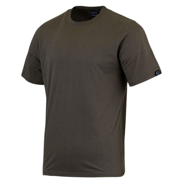 Speero Speero Men's Cotton T-Shirt in Dark Olive - 3