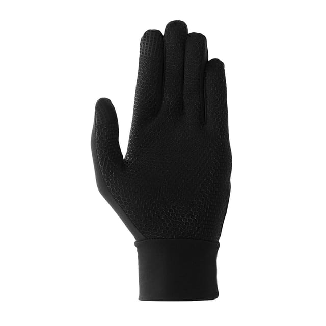 4F 4F Men's AW23AGLOU045 Insulated Winter Gloves in Black - 2