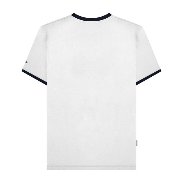 Lambretta Lambretta Men's SS25 Ringer Logo T-Shirt in Off-White - 2