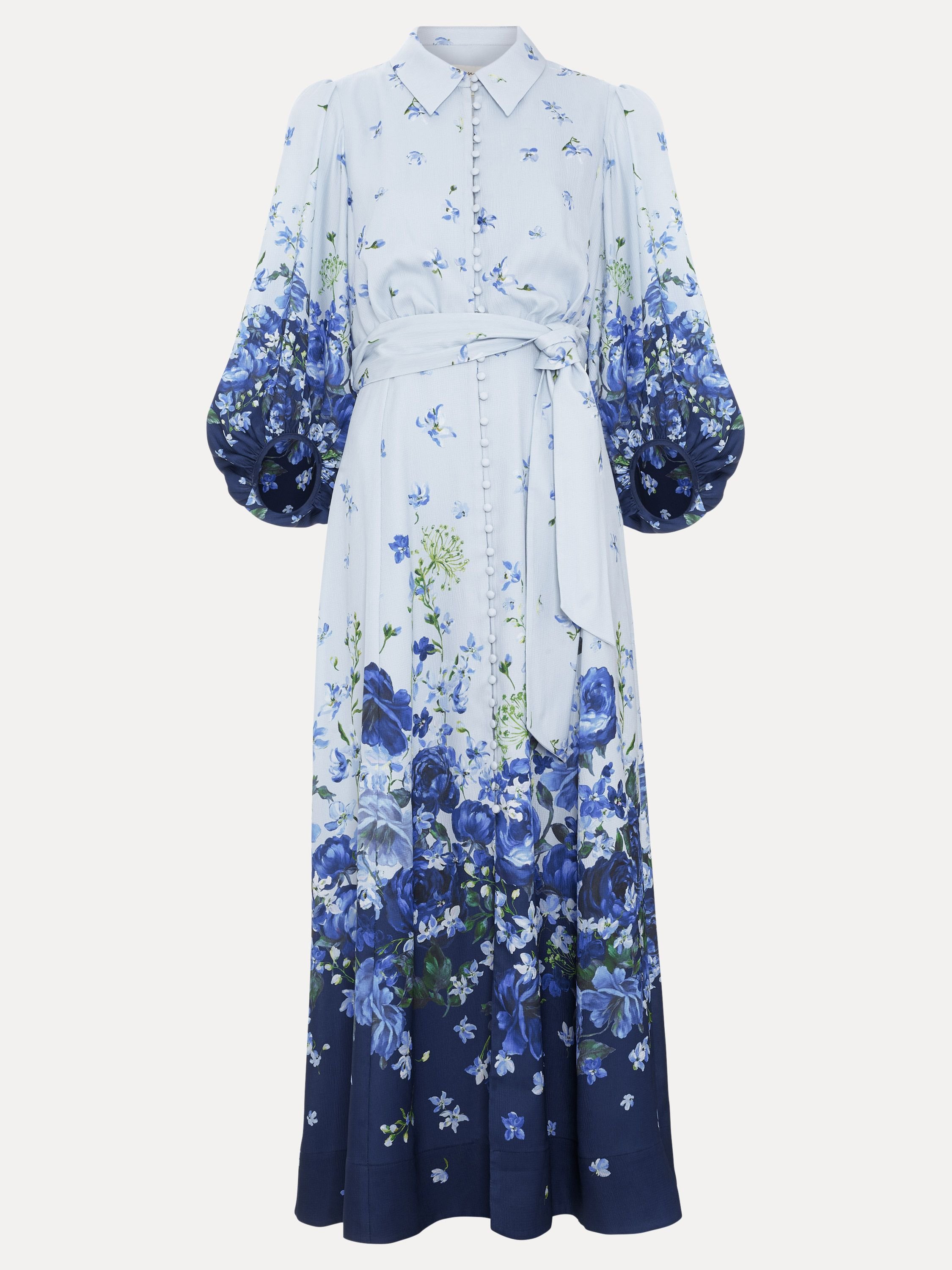 Phase Eight Phase Eight Women's Noella Shirt Dress in Pale Blue - 2