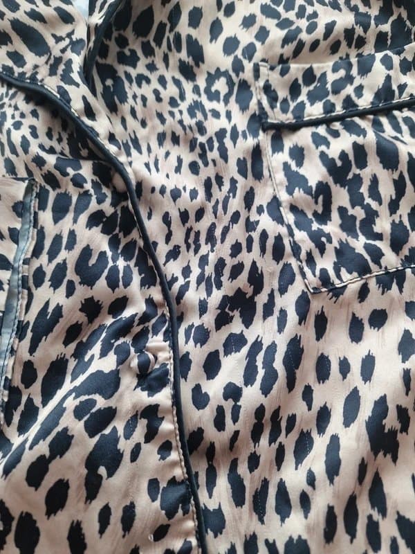 New Look Cheetah print silk pyjamas New Look