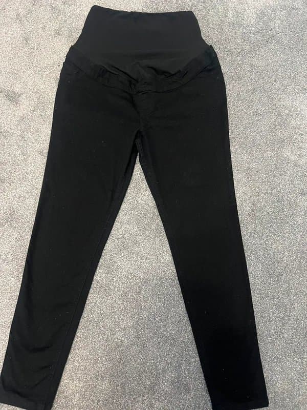 New Look Maternity Black Over Bump Lift & Shape Jenna Jeans