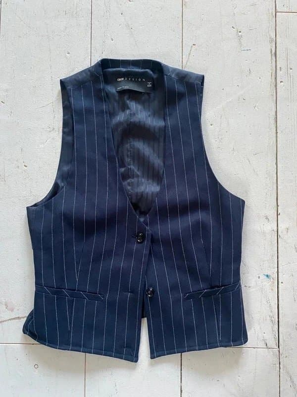 ASOS Design Pinstripe waistcoat