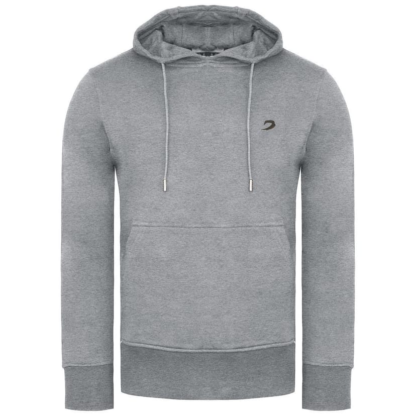 BoxRaw BoxRaw Men's Long Sleeve Grey Pullover Marciano Hoodie - 1