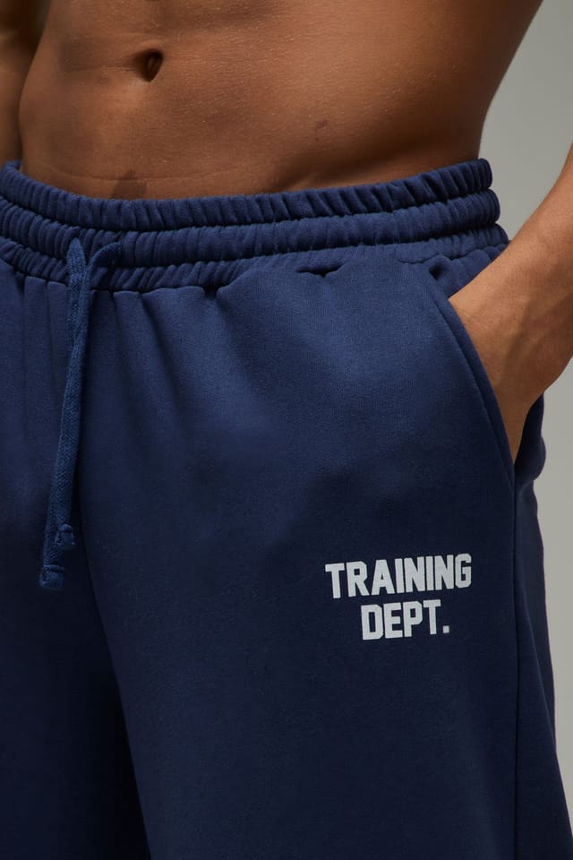 Training Dept. Training Dept. Men's Training Dept Wide Leg Loopback Jogger in Navy - 3