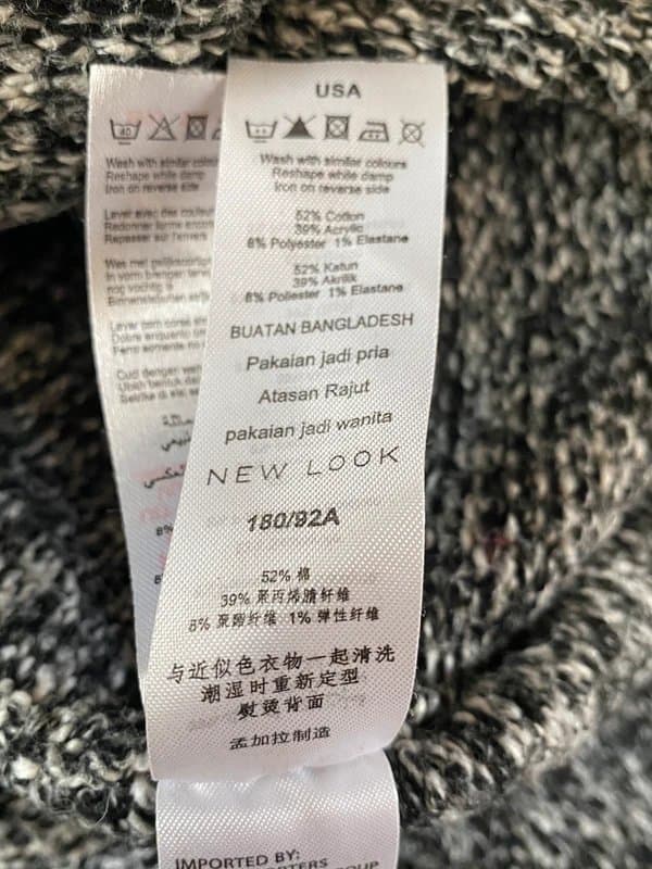 New Look New Look Grey knitted sweater Size M