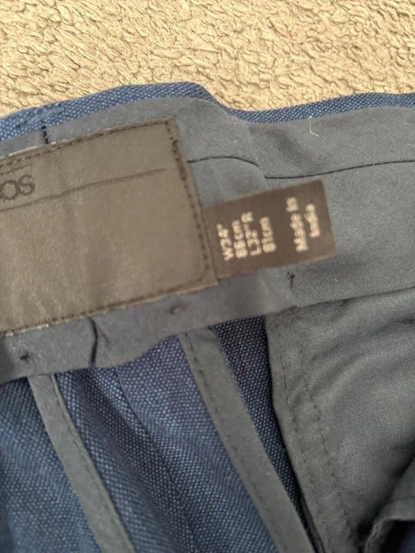 ASOS ASOS suit pants/ smart trousers size w34 leg 32 BNWT