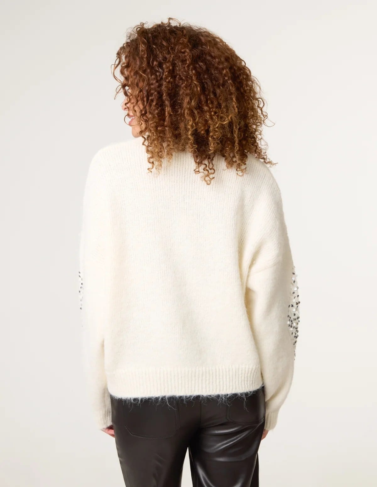 Blue Vanilla Diamond Sequin Jumper - 4