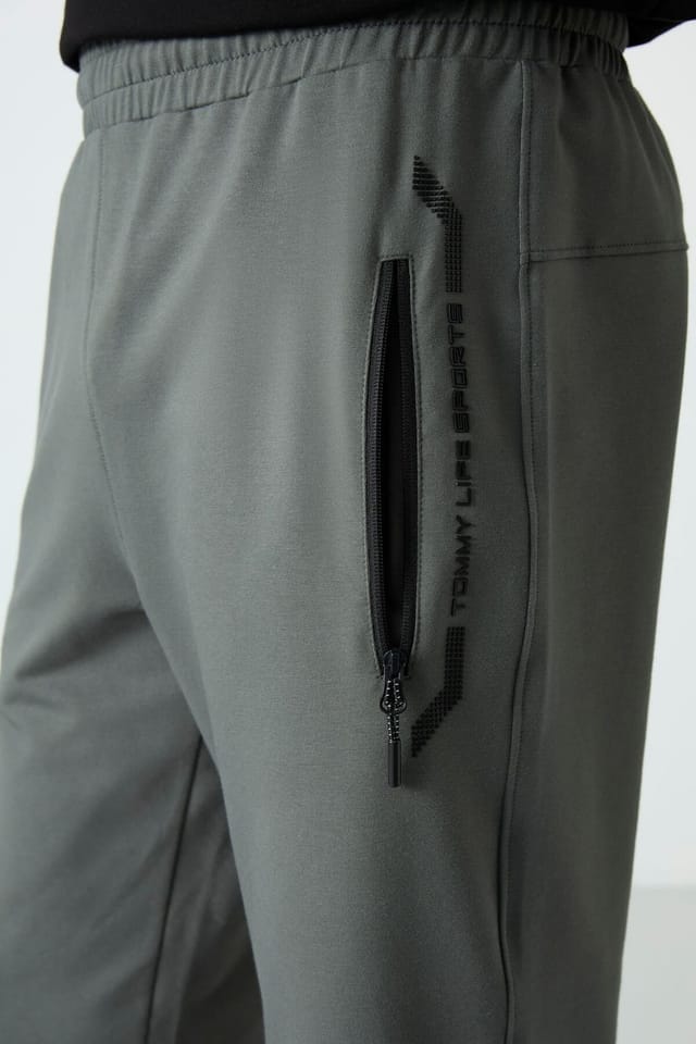 Tommy Life Tommy Life Men's Capri Cycling Shorts in Grey - 3