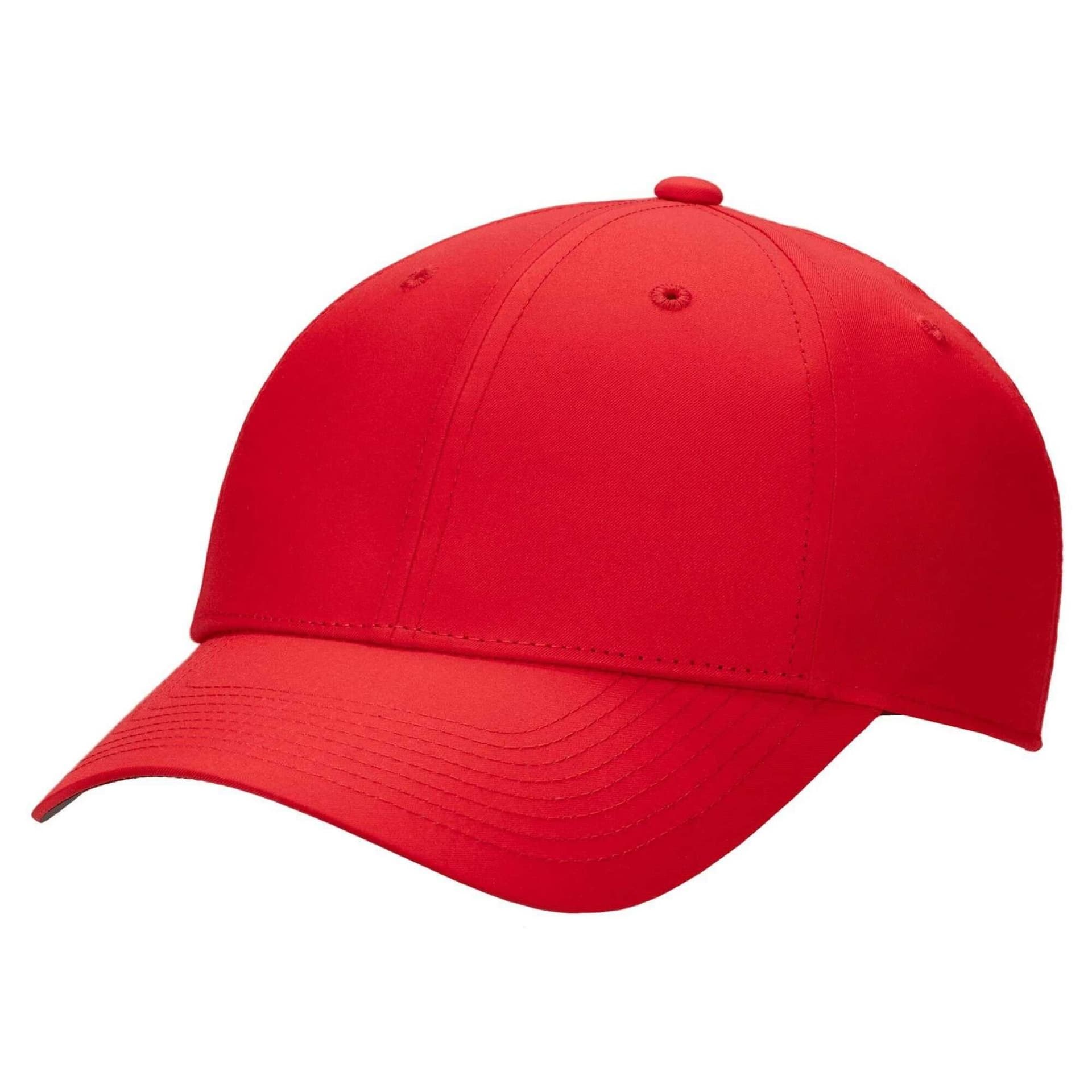Nike Nike Men's Blank Structured Baseball Cap in Red