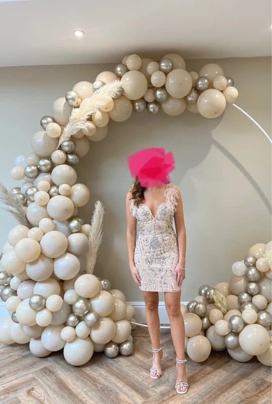 ASOS ASOS Luxe embellished mini dress