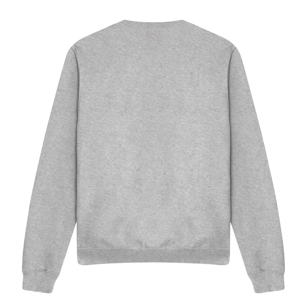 Avatar: The Last Airbender Avatar: The Last Airbender Men's Avatar The Last Airbender Airbender Blue & Black Kanji Crew Sweatshirt, Athletic Heather in Light Grey - 4