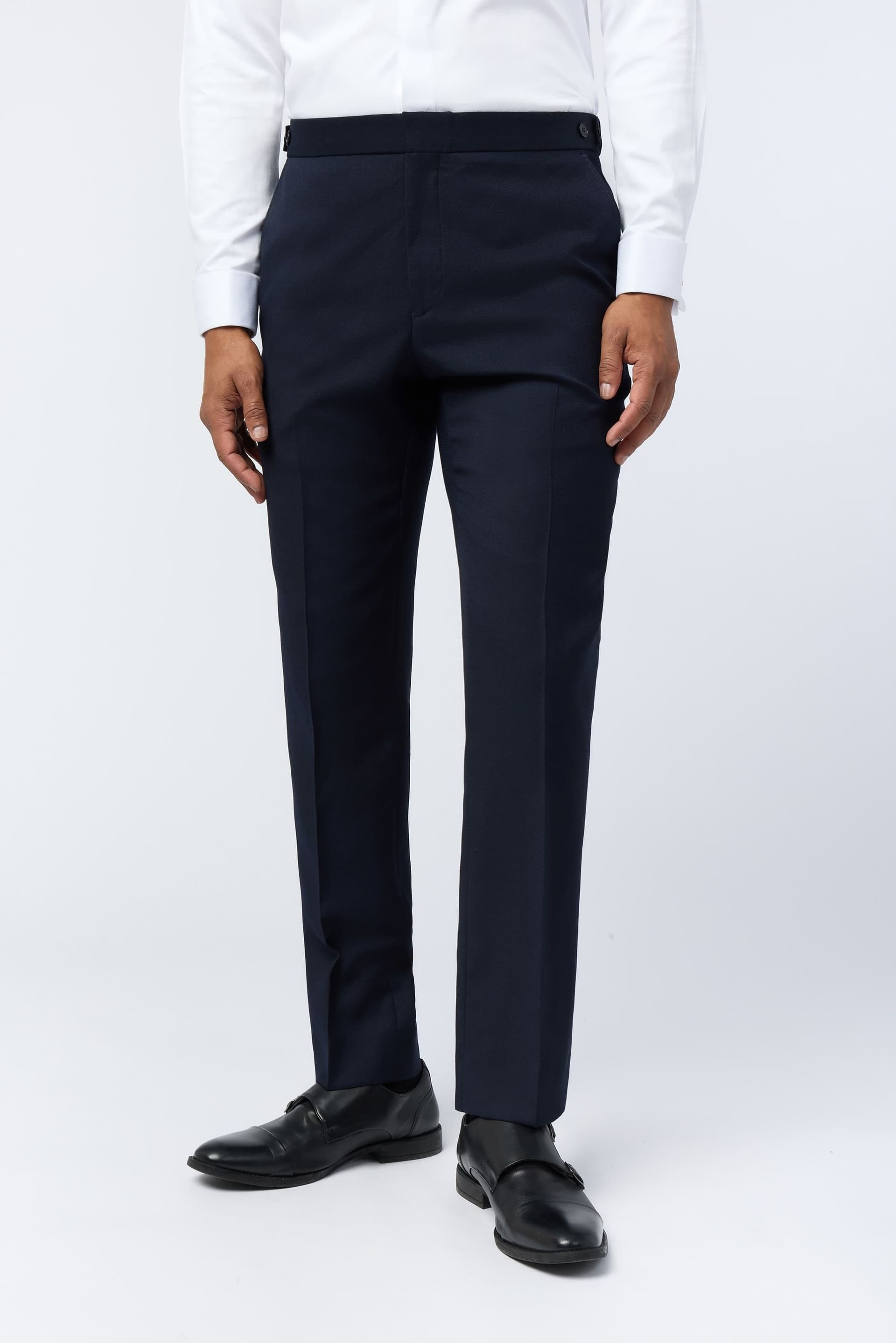 Ted Baker Ted Baker Men's Galen Slim Fit Tux Trouser in Navy