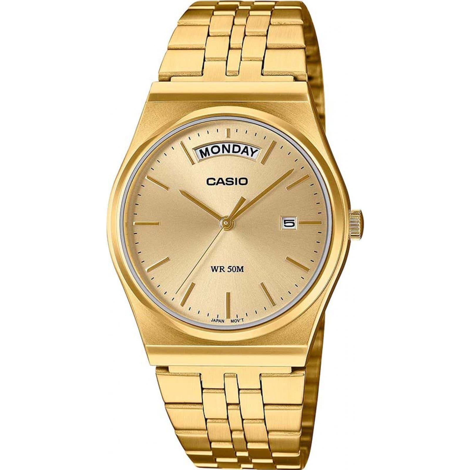 Casio Casio Men's Gold Quartz Watch MTP-B146G-9AVEF
