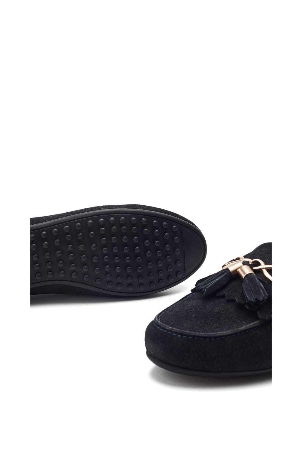 Moda in Pelle Moda In Pelle Women's 'Essana' Suede Loafers in Navy - 4
