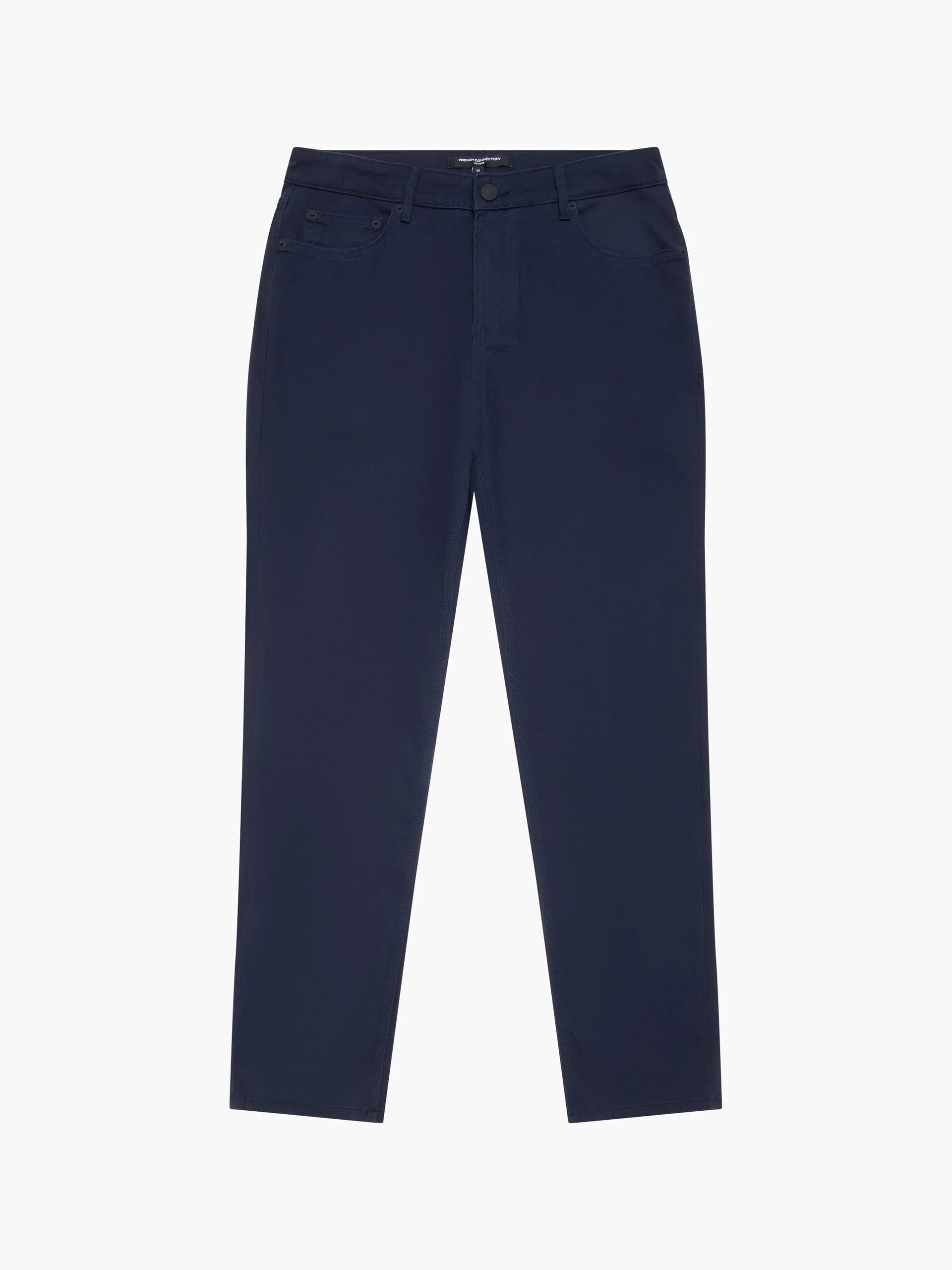 French Connection Navy Cotton Stretch 5 Pocket Jeans