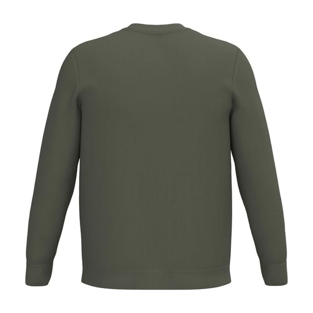 Spasso Spasso Men's Round Neck Jumper in Khaki - 2