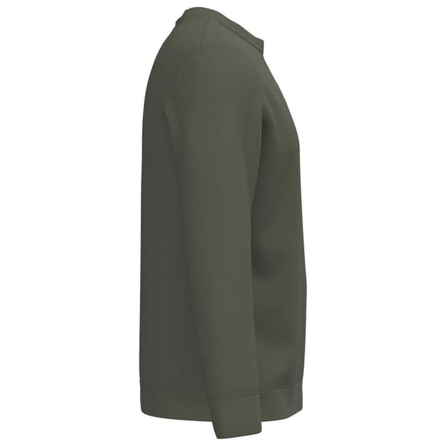 Spasso Spasso Men's Round Neck Jumper in Khaki - 3