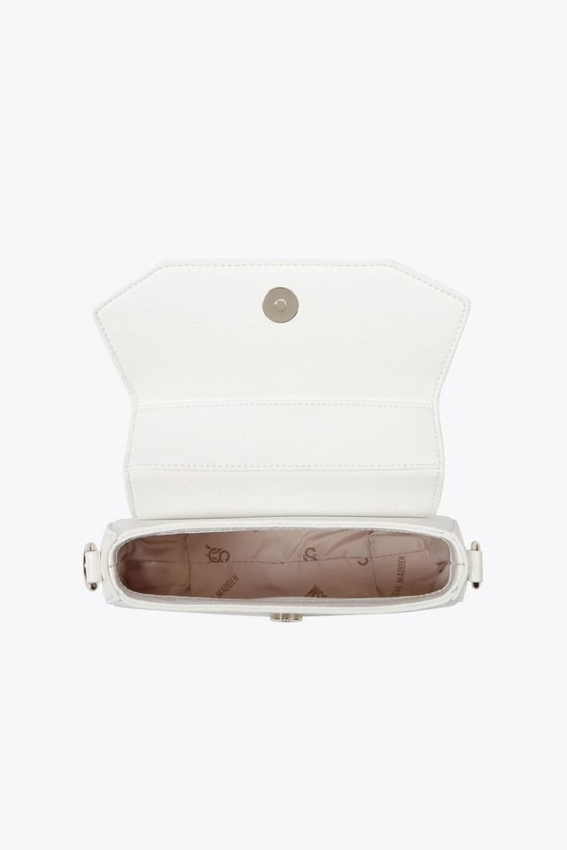 Steve Madden STEVE MADDEN Women's 'Taiga Bag White' in White - 3