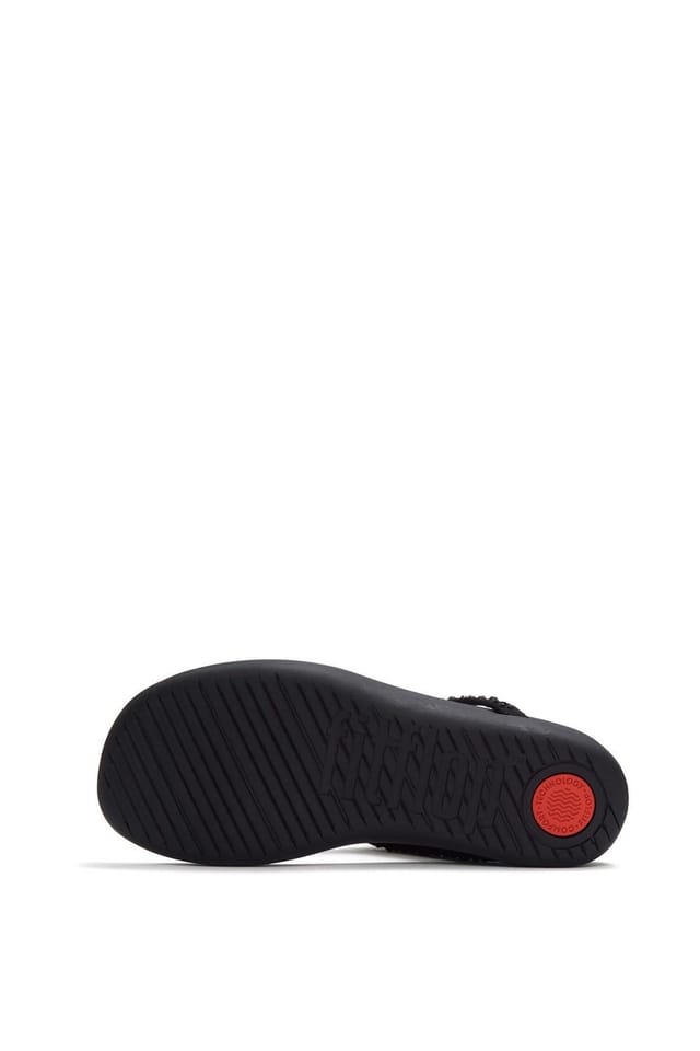 FitFlop FitFlop Women's Solay Mixed-Crystal Toe Post Sandal in Black - 2