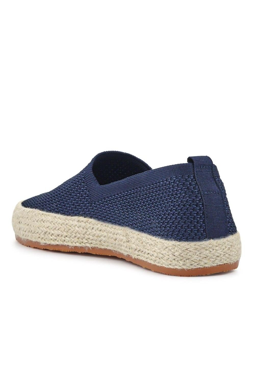 Pavers Pavers Men's Breathable Slip-On Espadrilles in Navy - 3