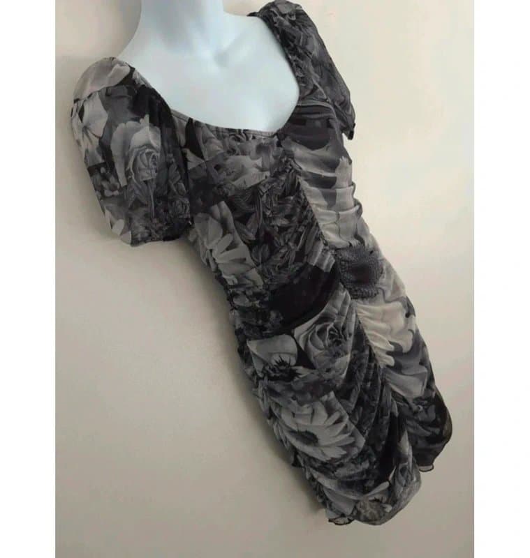 Desigual Desigual Marsella floral bodycon party and cocktail dress UK size 14 brand new with tags