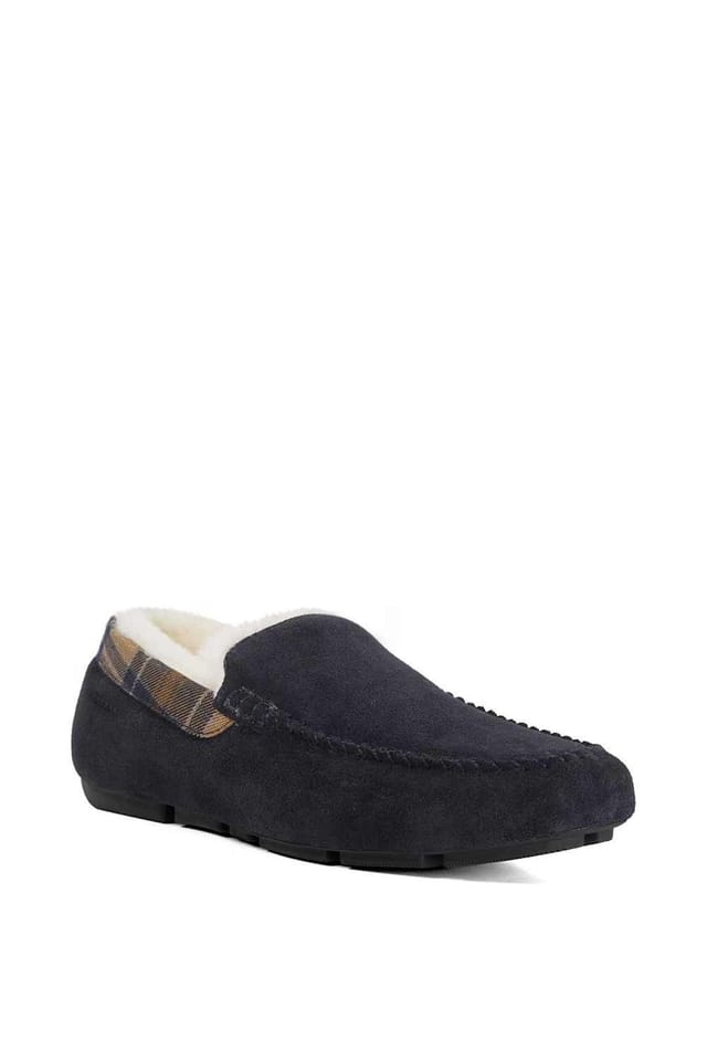 Dune London Dune London Men's 'Fofo' Suede Slippers in Blue - 2