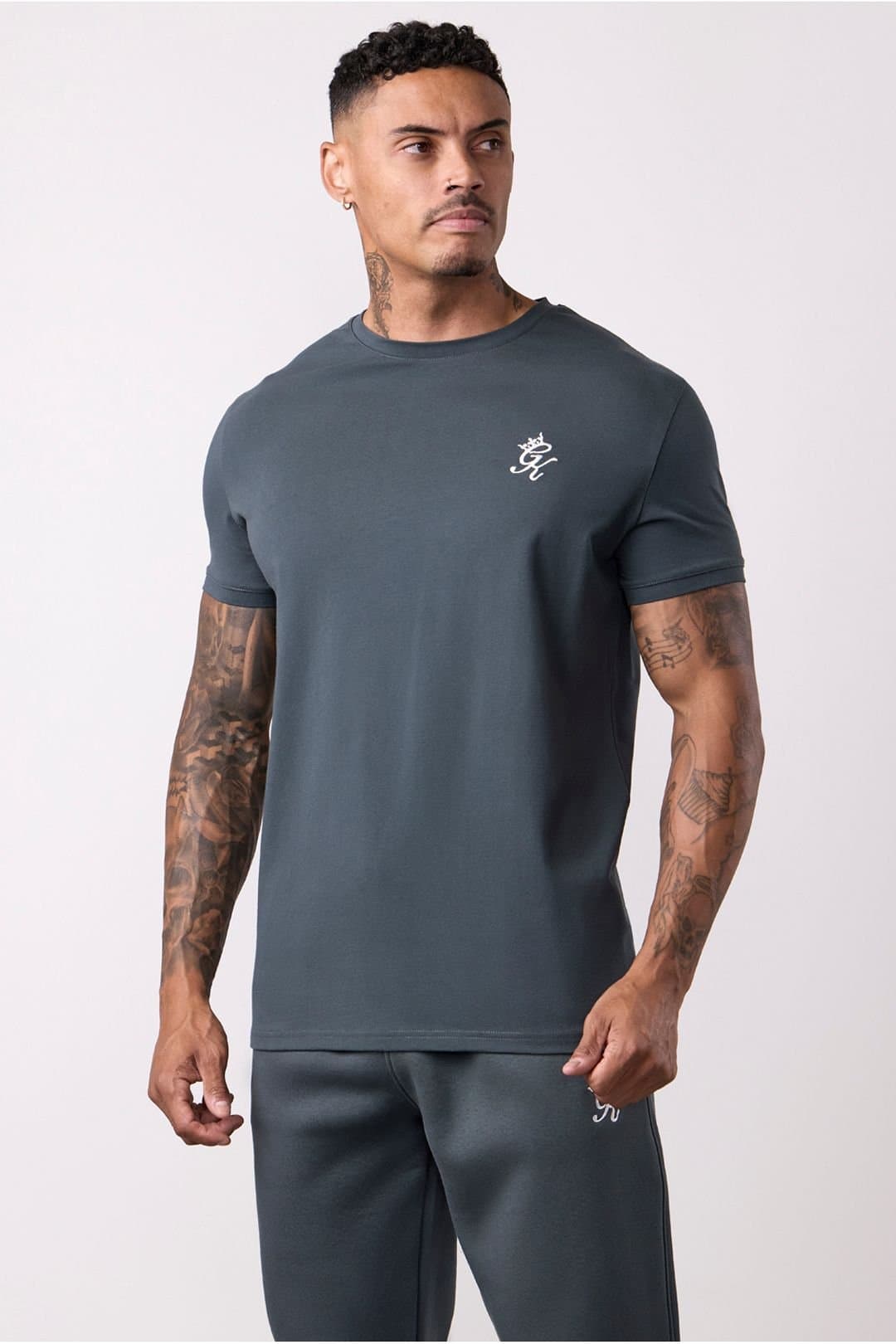 Gym King GYM KING Men's Fundamental Jersey Tee Green