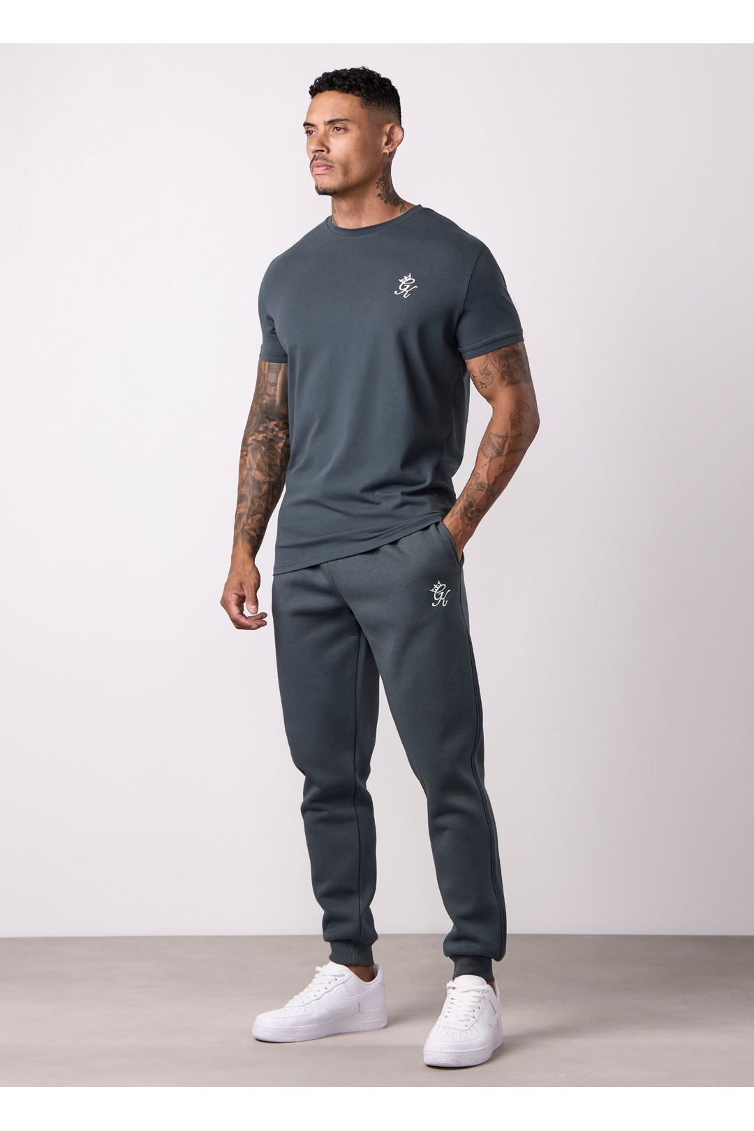 Gym King GYM KING Men's Fundamental Jersey Tee Green - 4