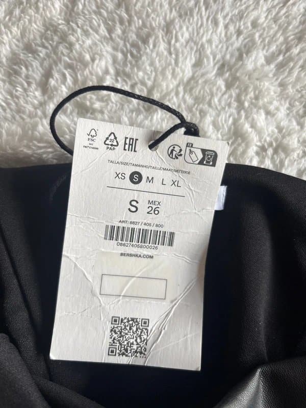 Bershka Bershka leather top