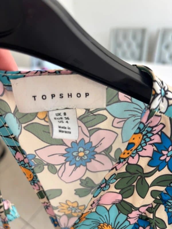 Topshop Multicoloured floral dress