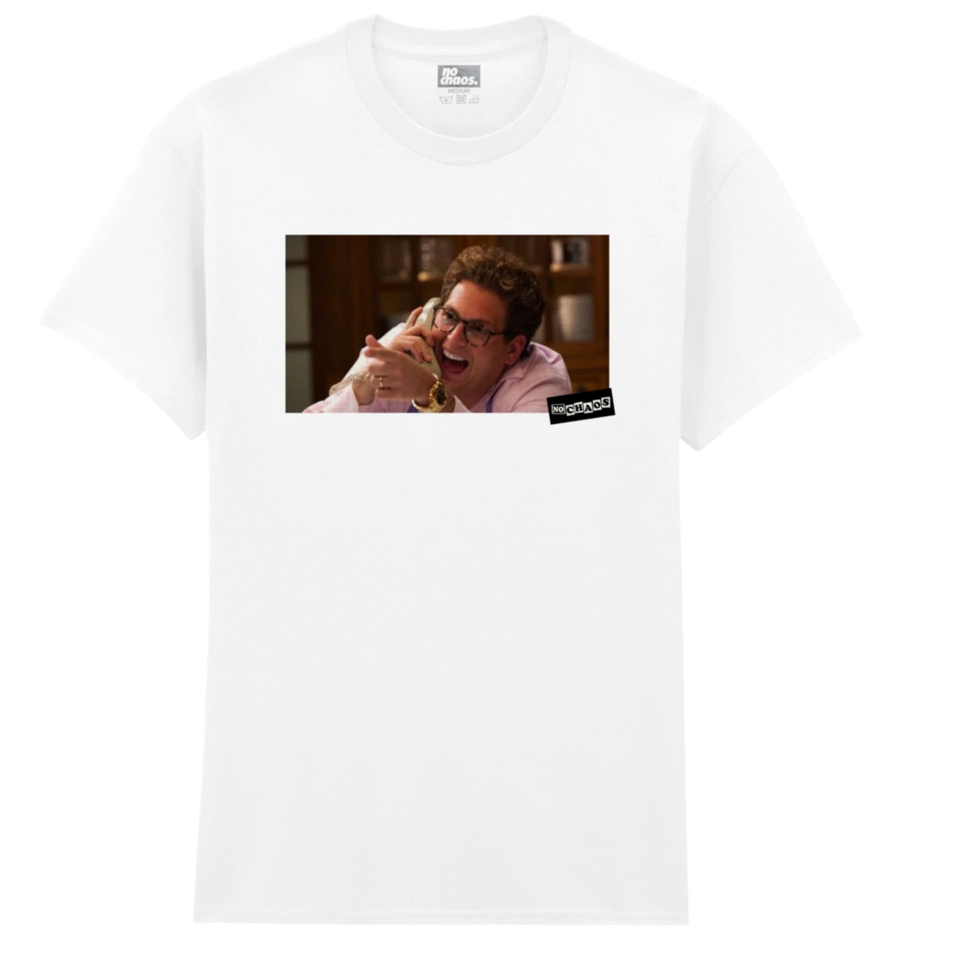 No Chaos No Chaos Men's Ludes T-Shirt in White