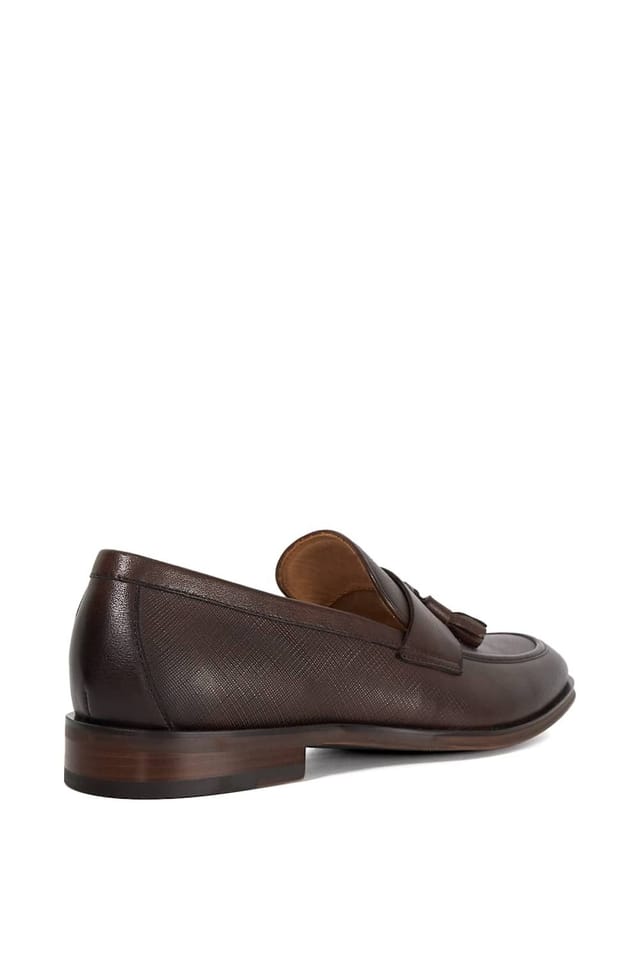 Dune London Dune London Men's 'Showman' Leather Loafers in Brown - 3