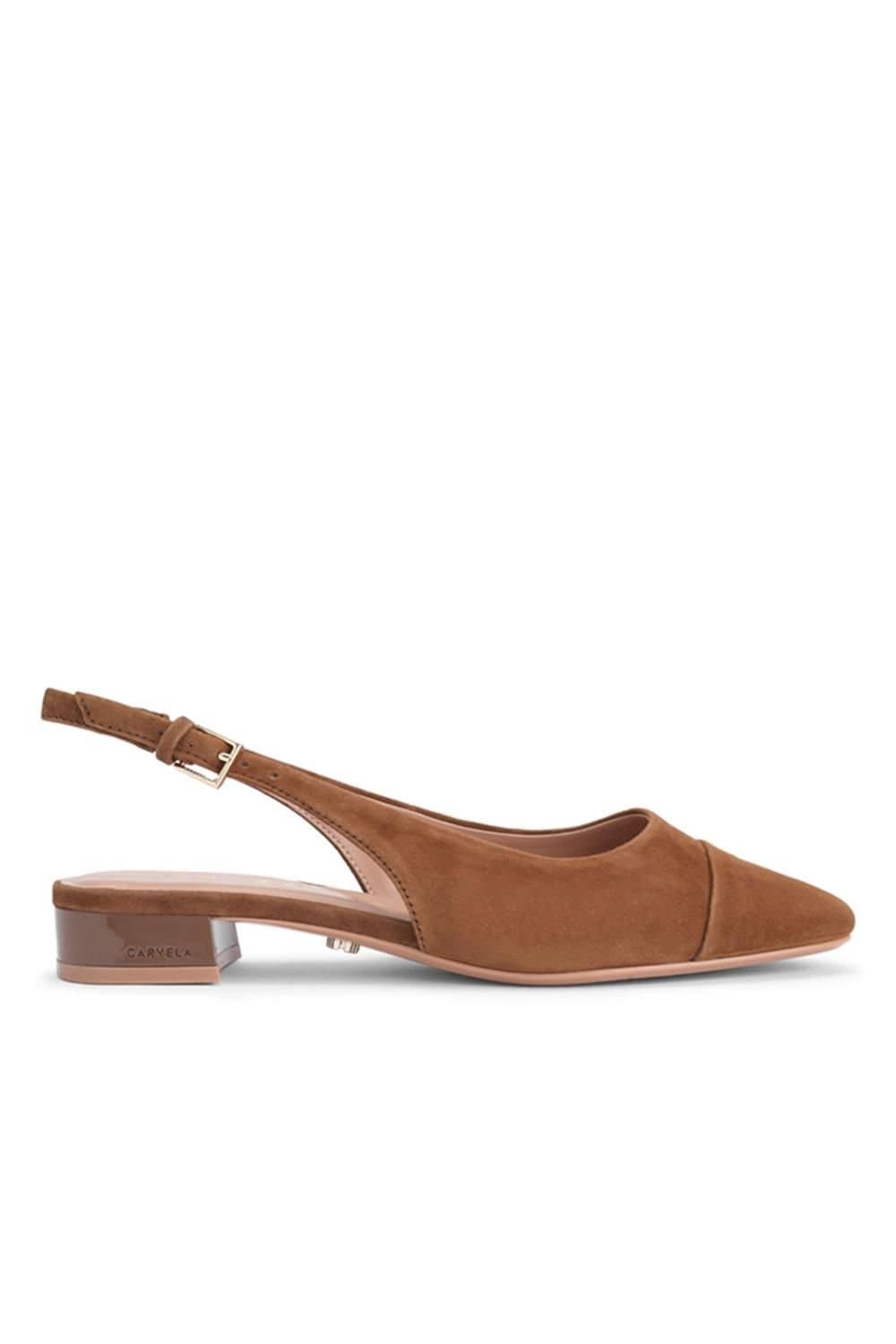 Carvela Carvela Women's 'Amelia' Suede Flats in Brown