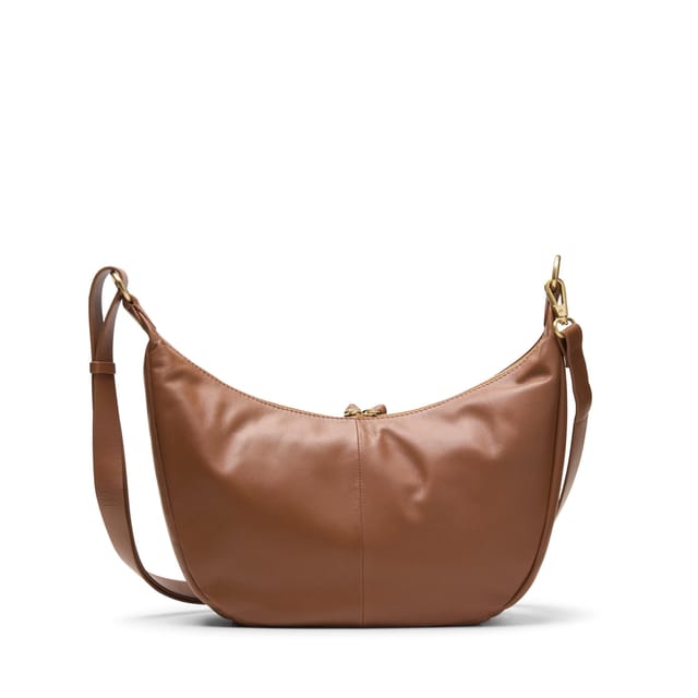 Clarks Clarks Women's Willow Moon Tan Leather Shoulder Bag, Cross Body Bag in Brown - 2