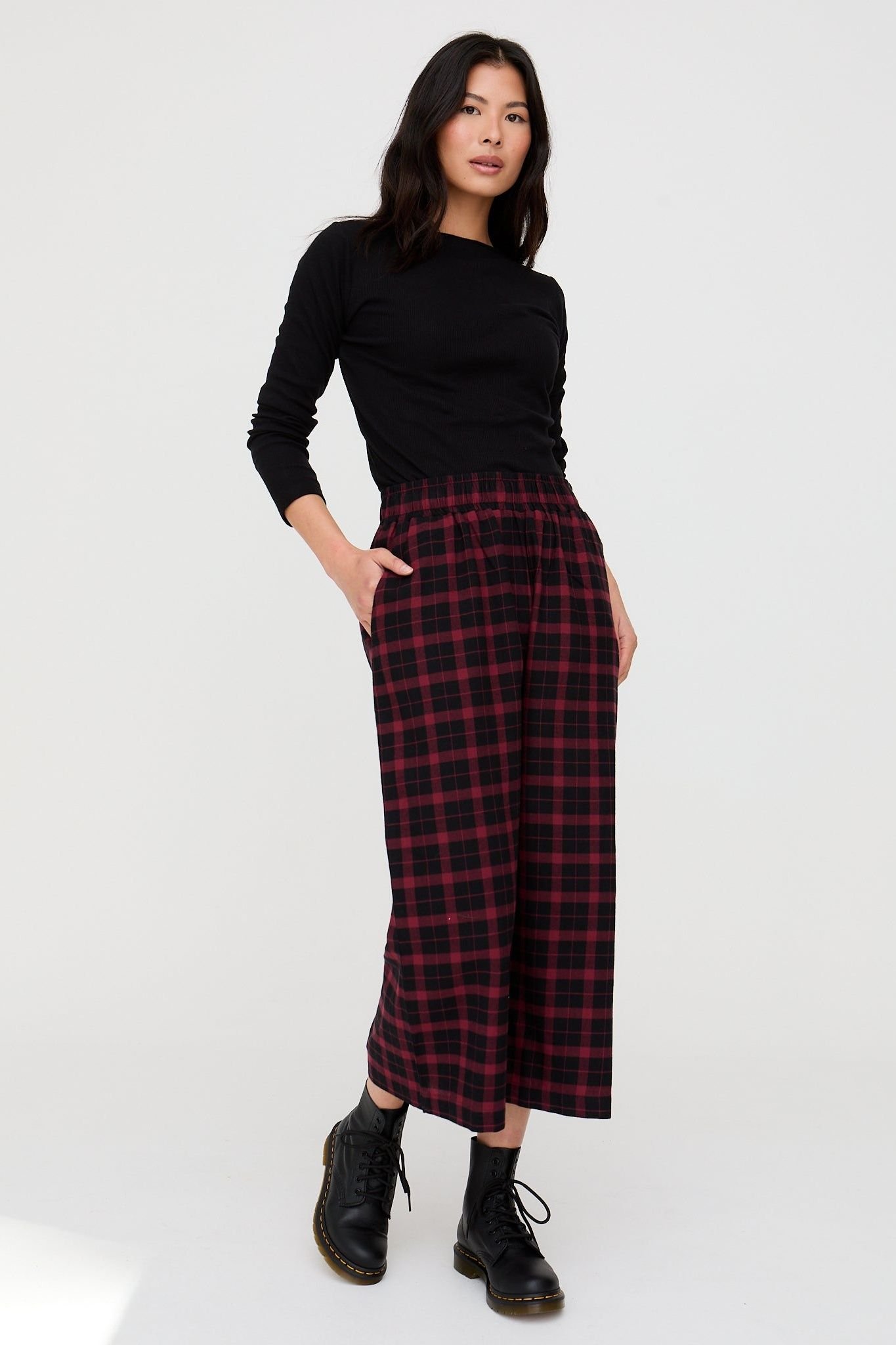 Turtledove London Turtledove London Women's Judy Red Trouser - 4