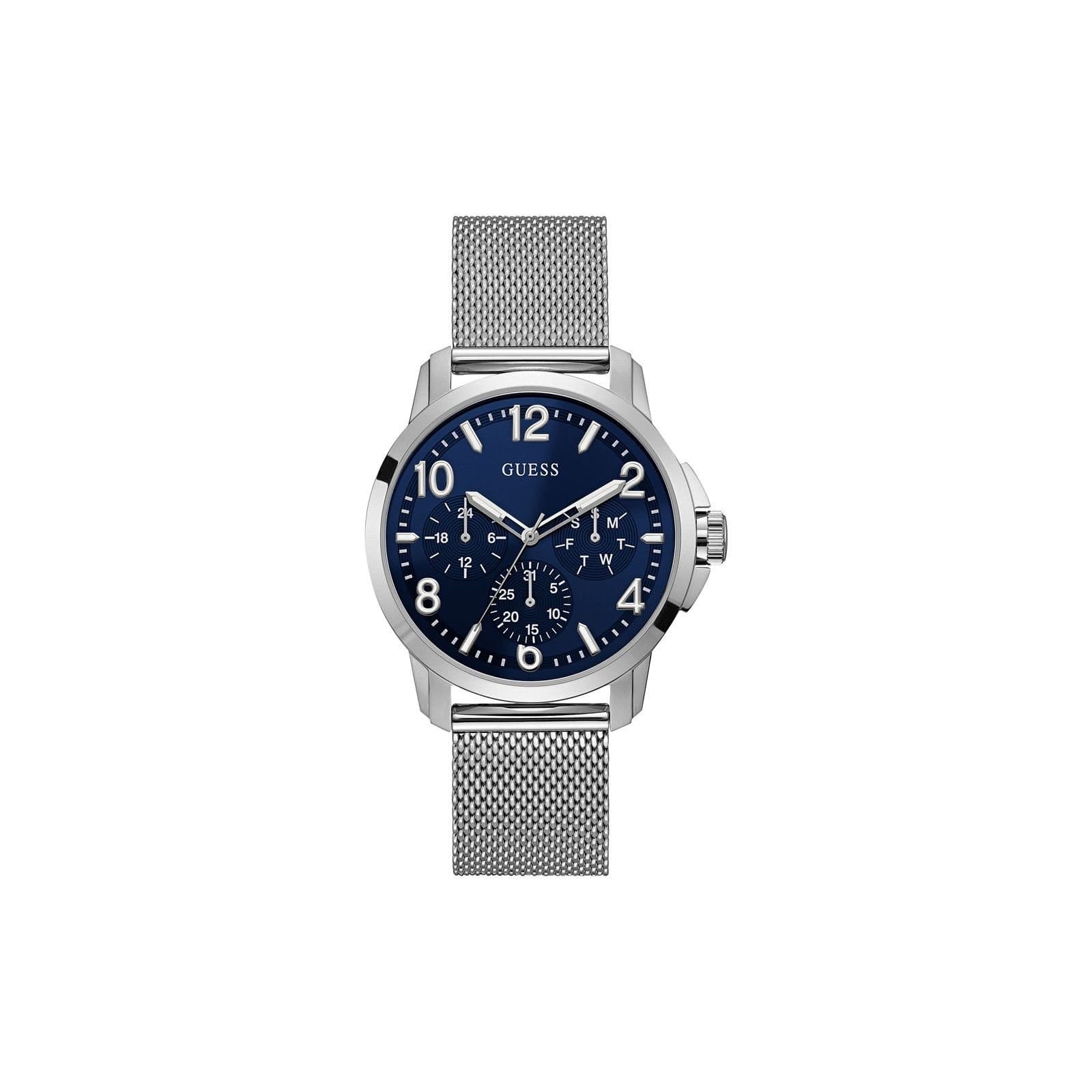 GUESS Guess Men's W1040G1 Trend 42mm Quartz Watch in Silver