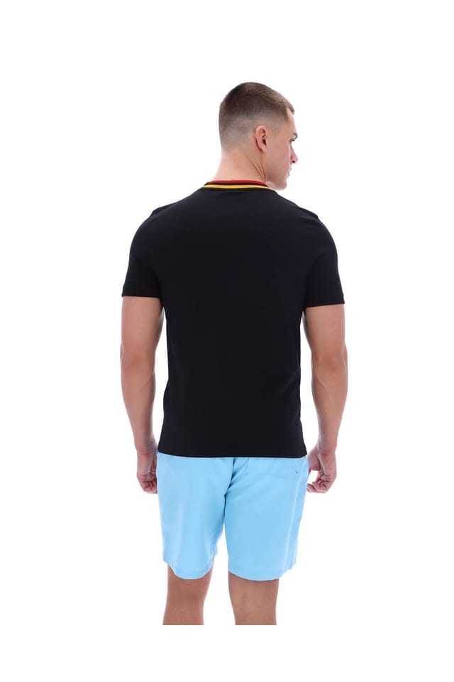 Sergio Tacchini Sergio Tacchini Men's Rainer FC T-Shirt Black - 2