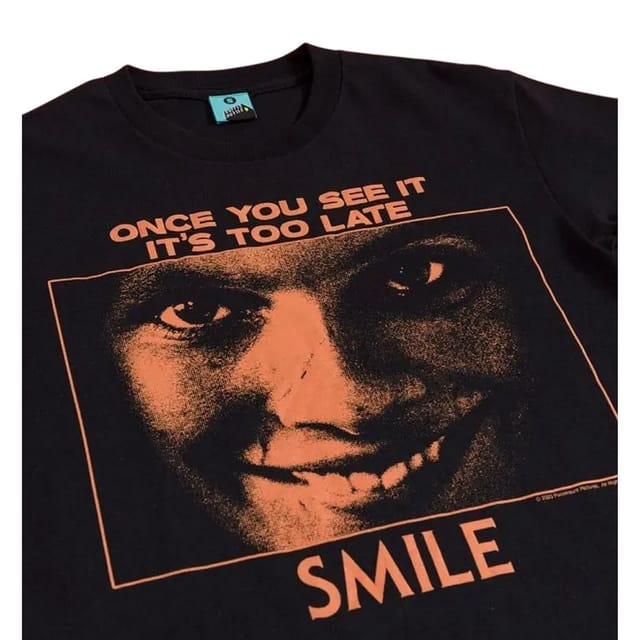 Smile Smile Men's Black T-Shirt - 3
