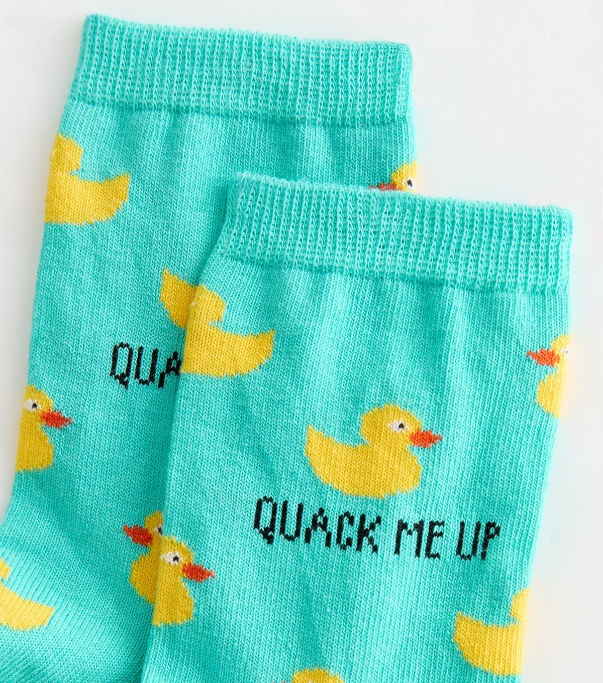 New Look Teal Duck Patterned Ankle Socks New Look - 2