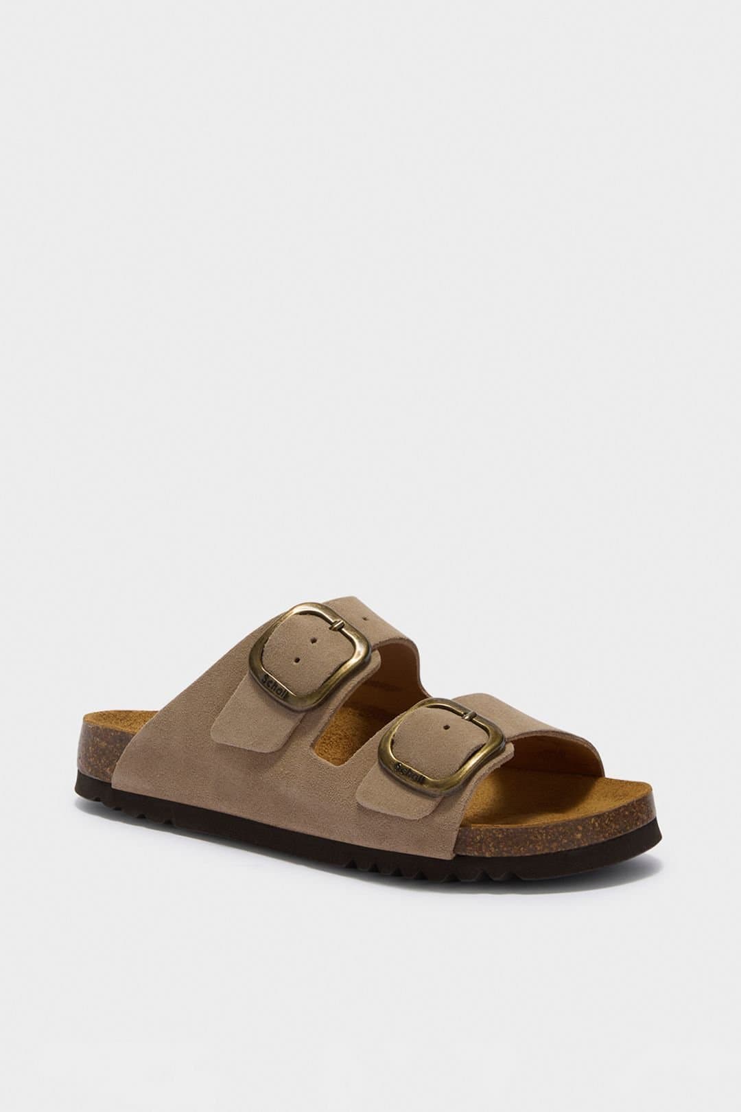 Scholl Scholl Women's Noelle Cork Sandals Dark Beige